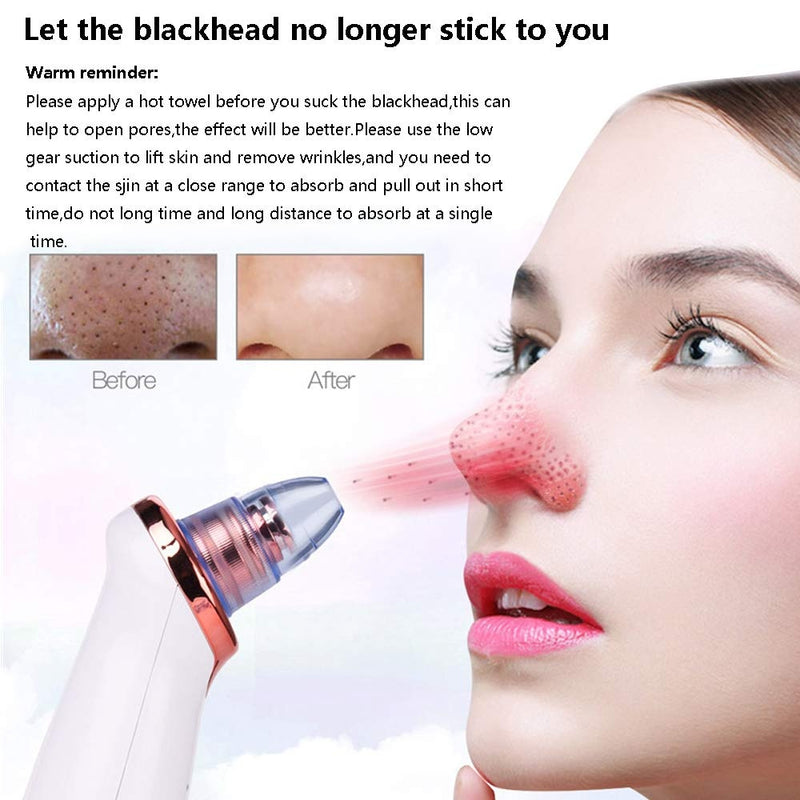 Electric Blackhead Remover Pore Vacuum Suction Diamond Dermabrasion c